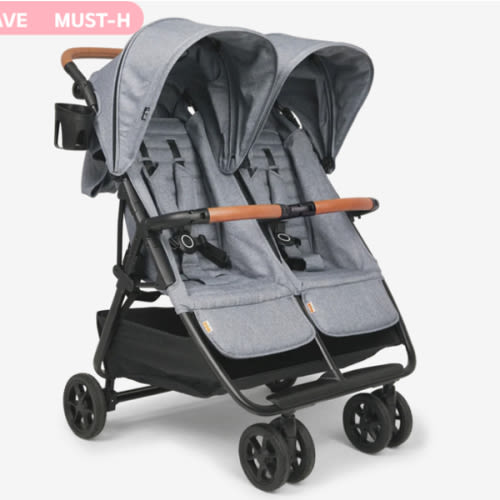 Zoe Twin: Lightweight Double Stroller
