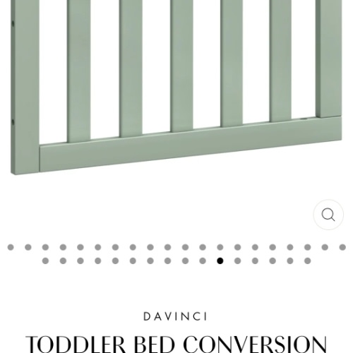 DaVinci Toddler Bed Conversion Kit for Charlie, Ryder, Otto, Radley, Anders, C | Modern Nursery™