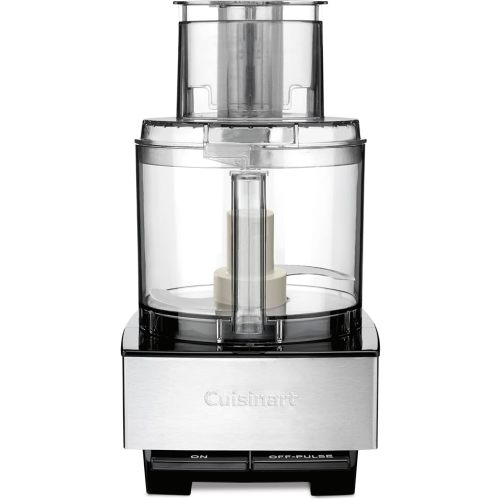 Cuisinart Food Processor, 14-Cup Vegetable Food Chopper for Mincing, Dicing, Shredding, Puree & Kneading Dough, 720-Watt Motor, Stainless Steel, DFP-14BCNY