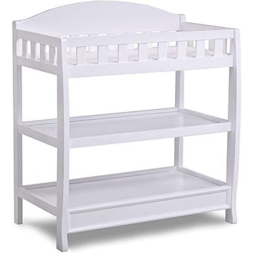 Delta Children Infant Changing Table with Pad, White