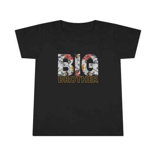 Big Brother Floral Matching T-Shirt, Matching Hospital Robe, Baby Announcement