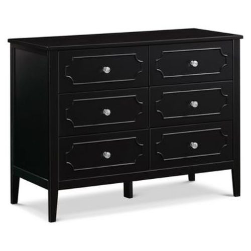 Davinci Chloe Regency 6-drawer Dresser - Black