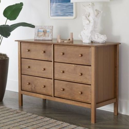 DaVinci Jayden 6 Drawer Double Dresser - Chestnut