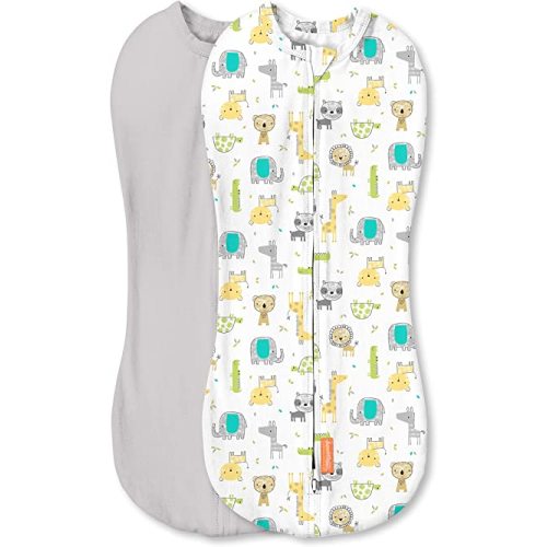 SwaddleMe Pod – Newborn Size, 0-2 Months, 2-Pack (Excursion)