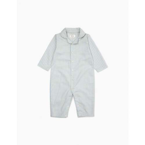 Classic PJ Suit in Blue Gingham