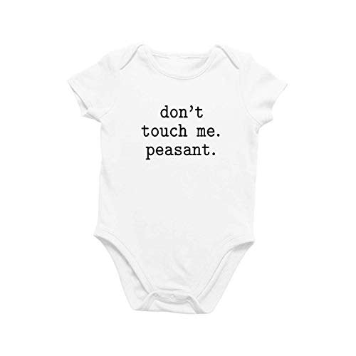 Printique Organic GOTS Certified Baby Onesie Unisex Bodysuit 0-18 months - Funny Quotes
