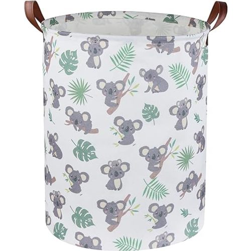 Essme Baby Laundry Basket,Kids laundry hamper for Baby Room Decor,Nursery Hamper, Animal Basket,Gift Baskets,Home Organizer(Koala)