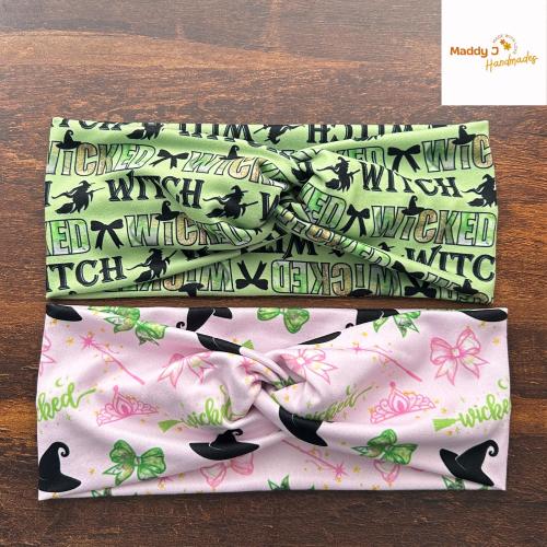 Wicked Inspired Headbands | Healthcare Headbands | Comfortable Headbands | Soft Headbands