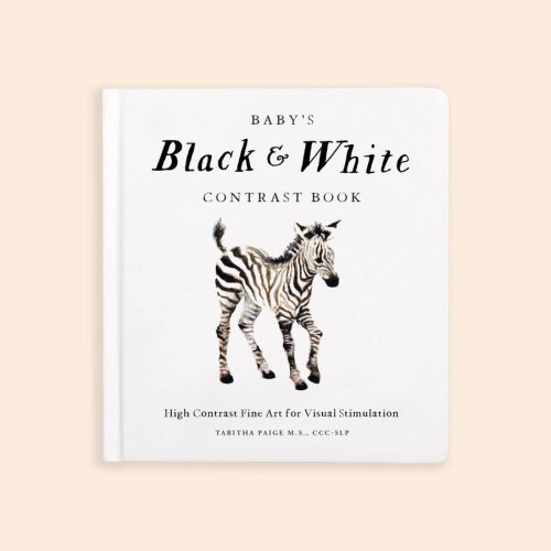 Black and White Contrast Book for Baby | Discover the Art of Gifting | Olivia Twine