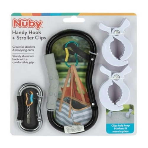 Nuby Handy Hook Stroller Organizer Sets - Pack of 48