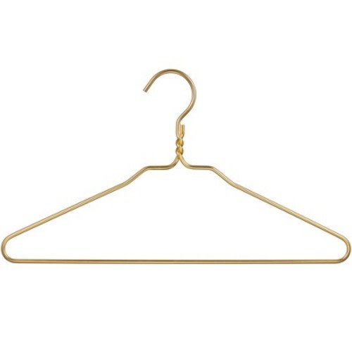 DEILSY Heavy-Duty Gold Aluminum Kids Hangers – 20 Pack