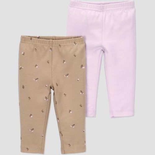 Carter's Just One You® Baby Girls' 2pk Forest Pants - Purple 18M