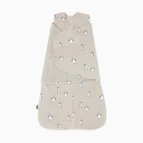 Halo SleepSack Swaddle Micro Fleece - Penguin Pals, Small