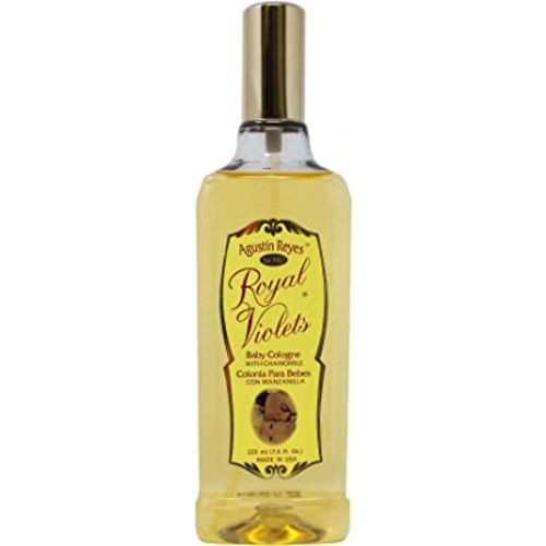 Royal Violets Baby Cologne, with Chamomile to Gently Refresh Your Baby, Delicate Scent, 7.6 Fl Oz, Spray Bottle.