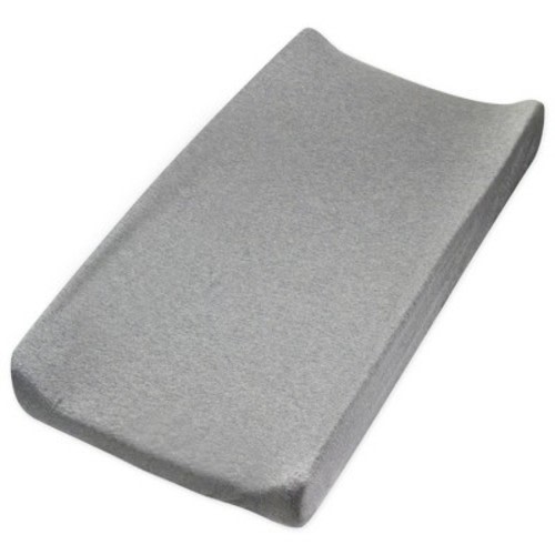Honest Baby Organic Cotton Changing Pad Cover, Color: Heather Gray