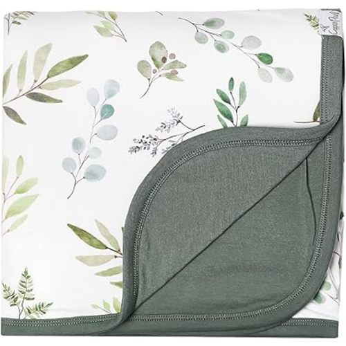 Haven Three-Layer Baby Quilt: Soft Quilts for Boys and Girls | Breathable, Cozy, Toddler Blanket | Newborn Quilt | 46x46 Premium Polyester/Rayon