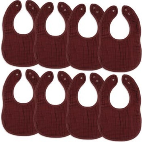 Muslin Bibs - Pack of 8