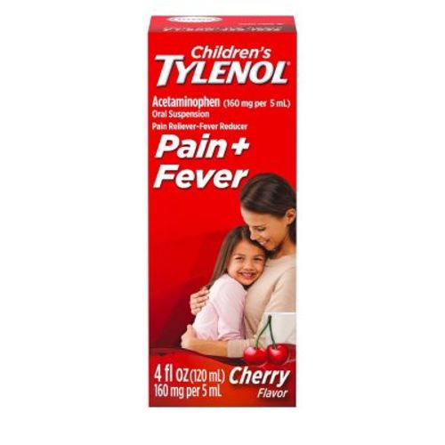 Children's Tylenol Pain + Fever Relief Liquid - Acetaminophen - Cherry - 4 Fl Oz