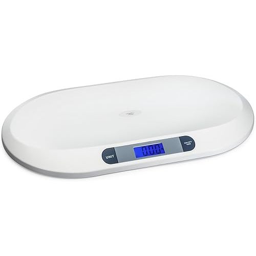 Smart Weigh Digital Baby Scale Infant Scale for Weighing Pet Scale for Puppy and Cat Accurate Digital Scale in Pounds Ounces Kilograms Holds Up to 44 Lbs Multi-Function with Hold Function