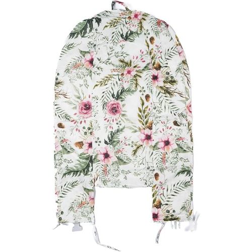 Cotton Baby Lounger Replacement Cover, Co-Sleeping Newborn Baby Nest Cover ONLY Breathable Machine Washable (R)