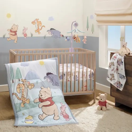 Winnie the Pooh & Friends 3-Piece Crib Bedding Set