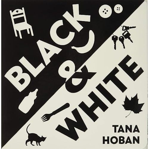 Black & White Board Book: A High Contrast Book For Newborns