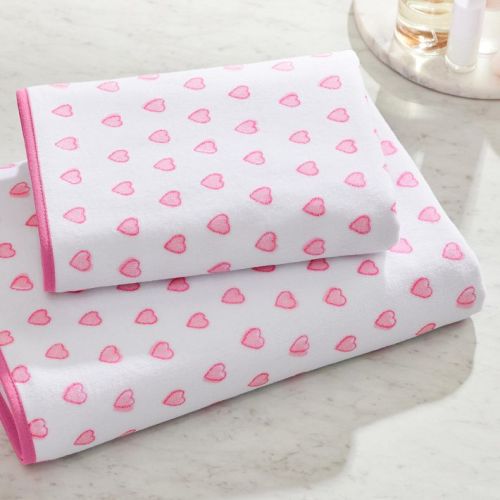 Roller Rabbit Hearts Bath Towel