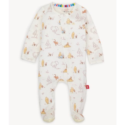 Magnetic Me X Disney Baby Boys Newborn-9 Months Long Sleeve Moments With Friends Footed Coverall