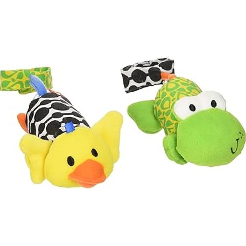 Infantino Tag Along Chimes Frog and Duck