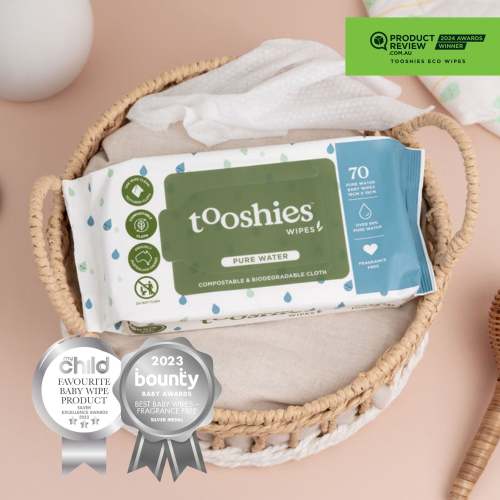 Tooshies Pure Water Wipes (Australia)