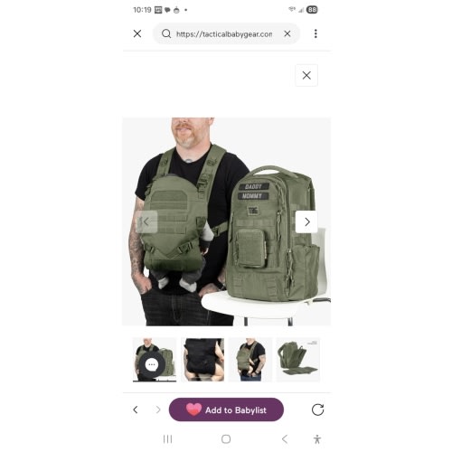 Daypack Diaper Bag & Baby Carrier Bundle - Durable, Versatile Gear – Tactical Baby Gear