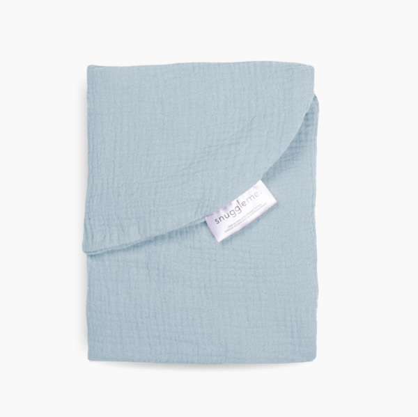 Infant Lounger Muslin Cover | Bluebell