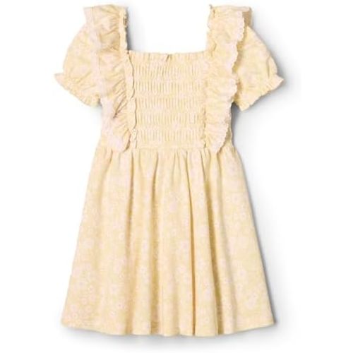 Amazon Essentials x Sofia Grainge Toddlers and Baby Girls' Embroidered Knit Dress