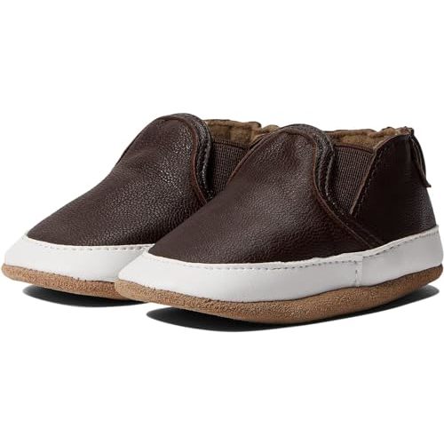 Robeez Baby Boys and Unisex Soft Soles Slip-Resistant Crib Shoes Slippers Moccasins for Infant and Toddler, 0-24 Months