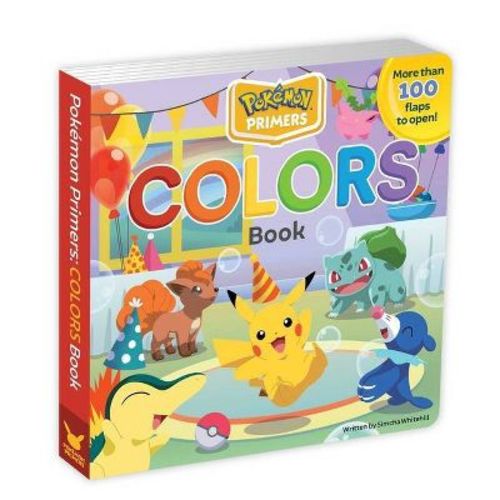 Pokémon Primers: Colors Book - By Simcha Whitehill (board Book)