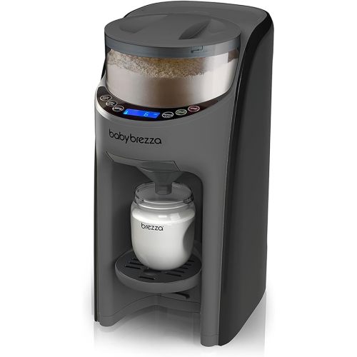 Baby Brezza Formula Pro Advanced Formula Dispenser Machine - Automatically Mix A Warm Formula Bottle Instantly - Easily Make Bottle With Automatic Powder Blending, Charcoal