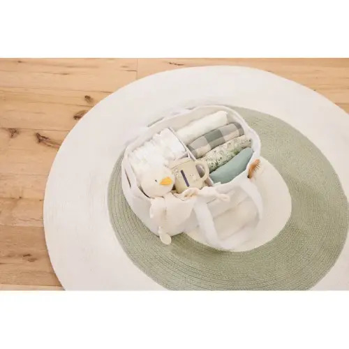 Bilbi Nappy Caddy Boucle Natural | Baby Bunting AU