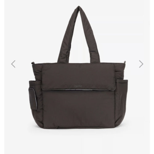 Diaper Tote Bag with Laptop Sleeve in Black | CALPAK