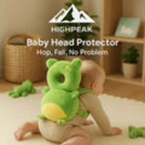HighPeak Baby Head Protector Backpack Pillow – Soft, Safe & Cute