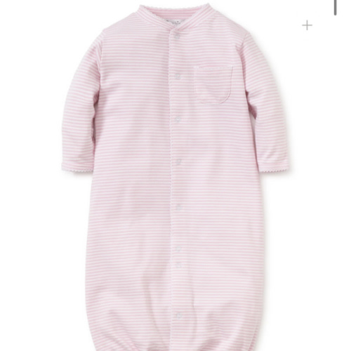 Simple Stripes Pink Convertible Gown