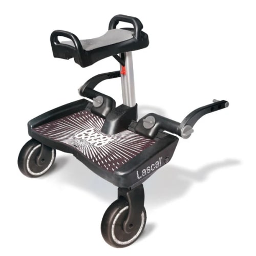 Lascal BuggyBoard Maxi+ Universal RideOn Stroller Board And Saddle Seat