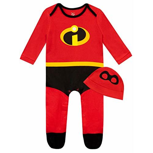 Disney Baby Bodysuit and Hat Set | The Incredibles Baby Clothes | Newborn Onesie