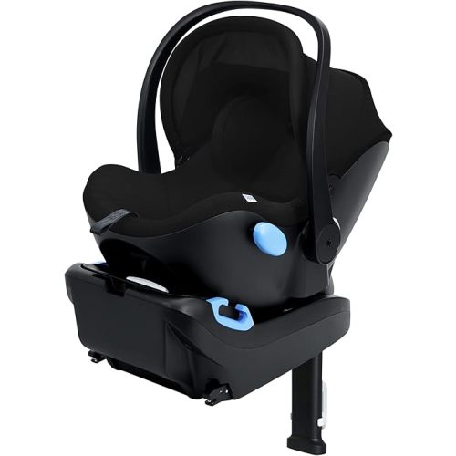 Clek Liing Infant Car Seat with Adjustable Load Leg, Compact, Lightweight Design, 7 Recline Positions, and Easy-to-Use Rigid Latch (Pitch Black)
