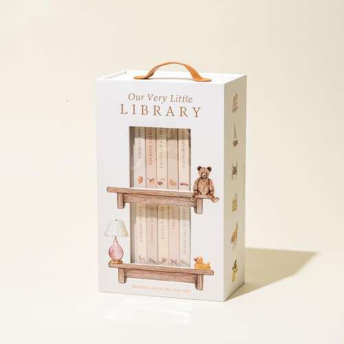 Our Very Little Library Board Book Set (A Foundational Language Vocabulary Board Book Set for Babies)