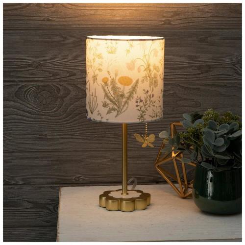 Flower &amp; Butterfly Lamp