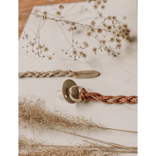 Leather Pacifier Clip