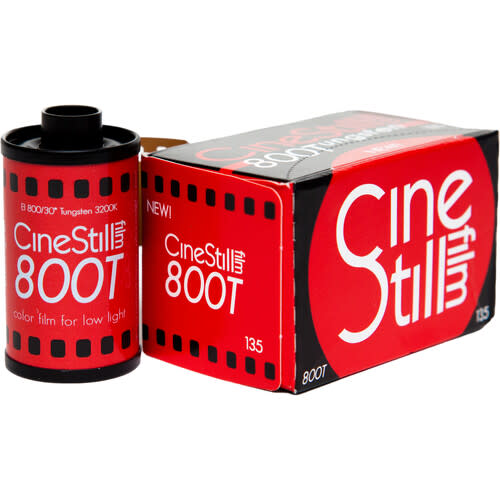 CineStill Film 800Tungsten C-41 Color Negative Film 800T-36 B&H