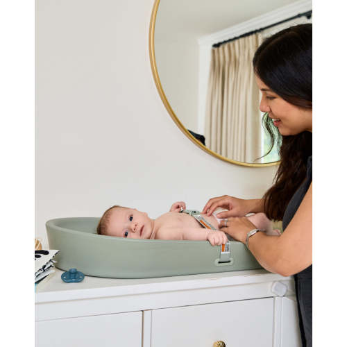 Wipeable Changing Pad / Sage