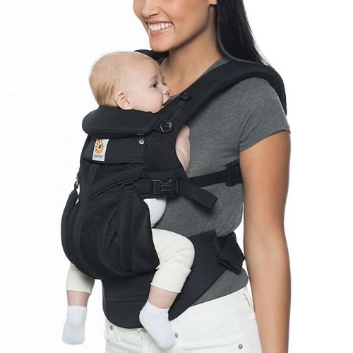 Ergobaby™ Omni 360 Cool Air Mesh Multi-Position Baby Carrier in - Onyx Black