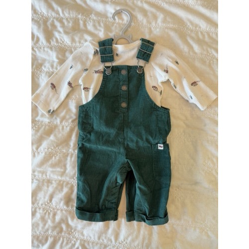 3M overalls and sweater
